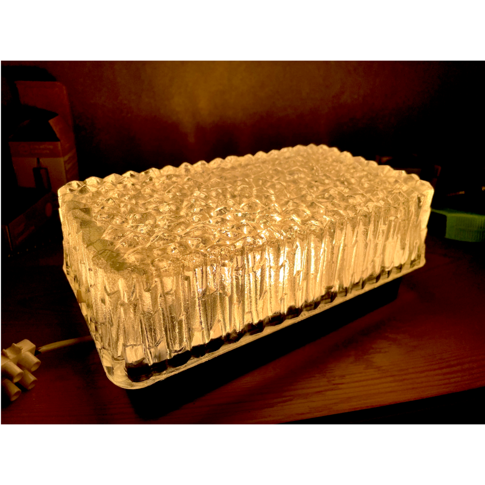 Glass Flush Mount Light