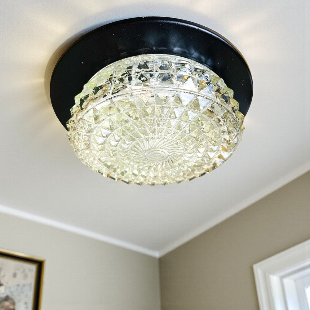 Glass Flush Mount Light