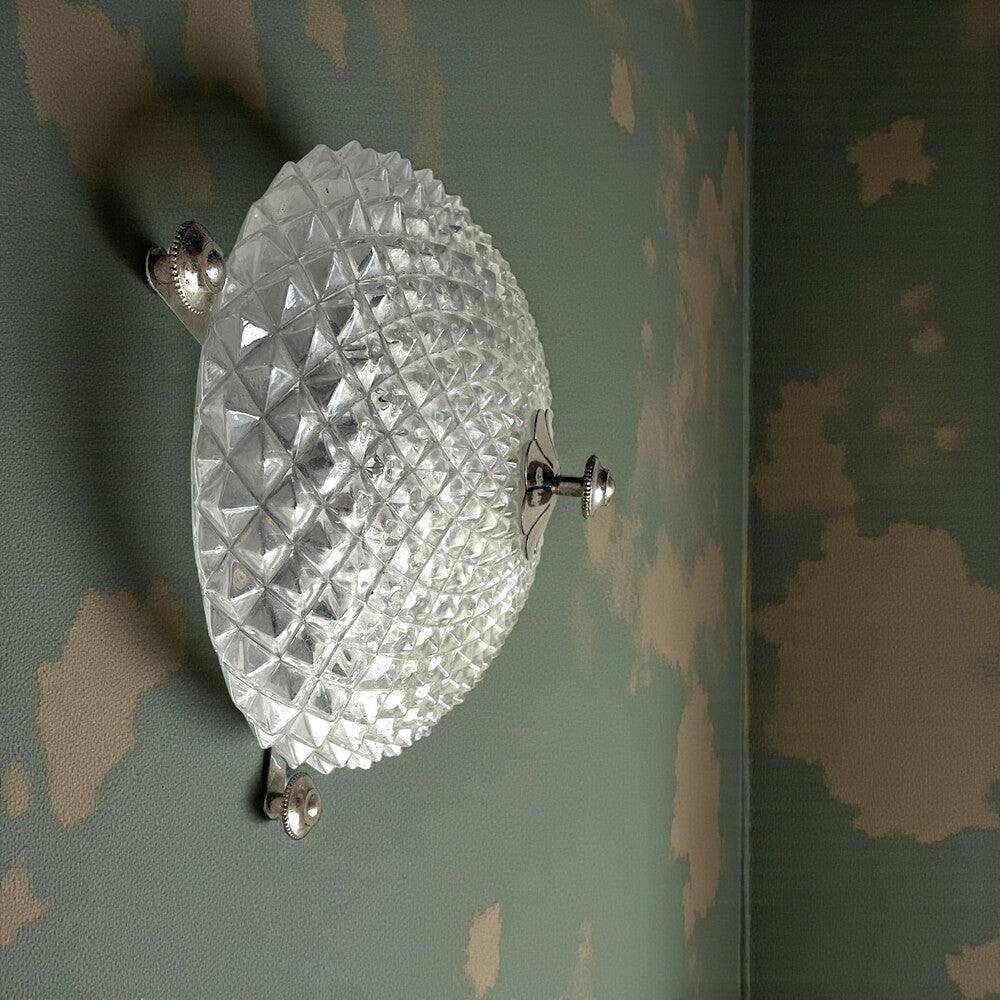 Glass Flush Mount Light