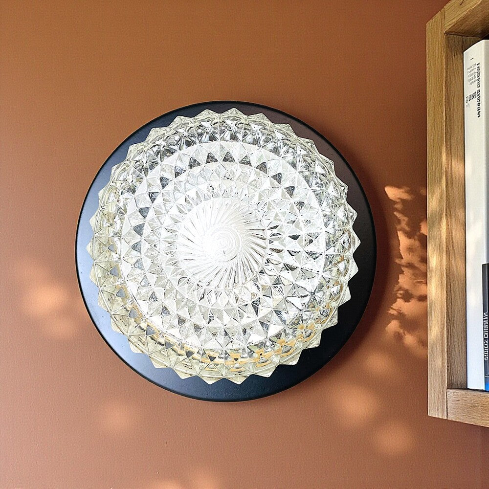 Glass Flush Mount Light