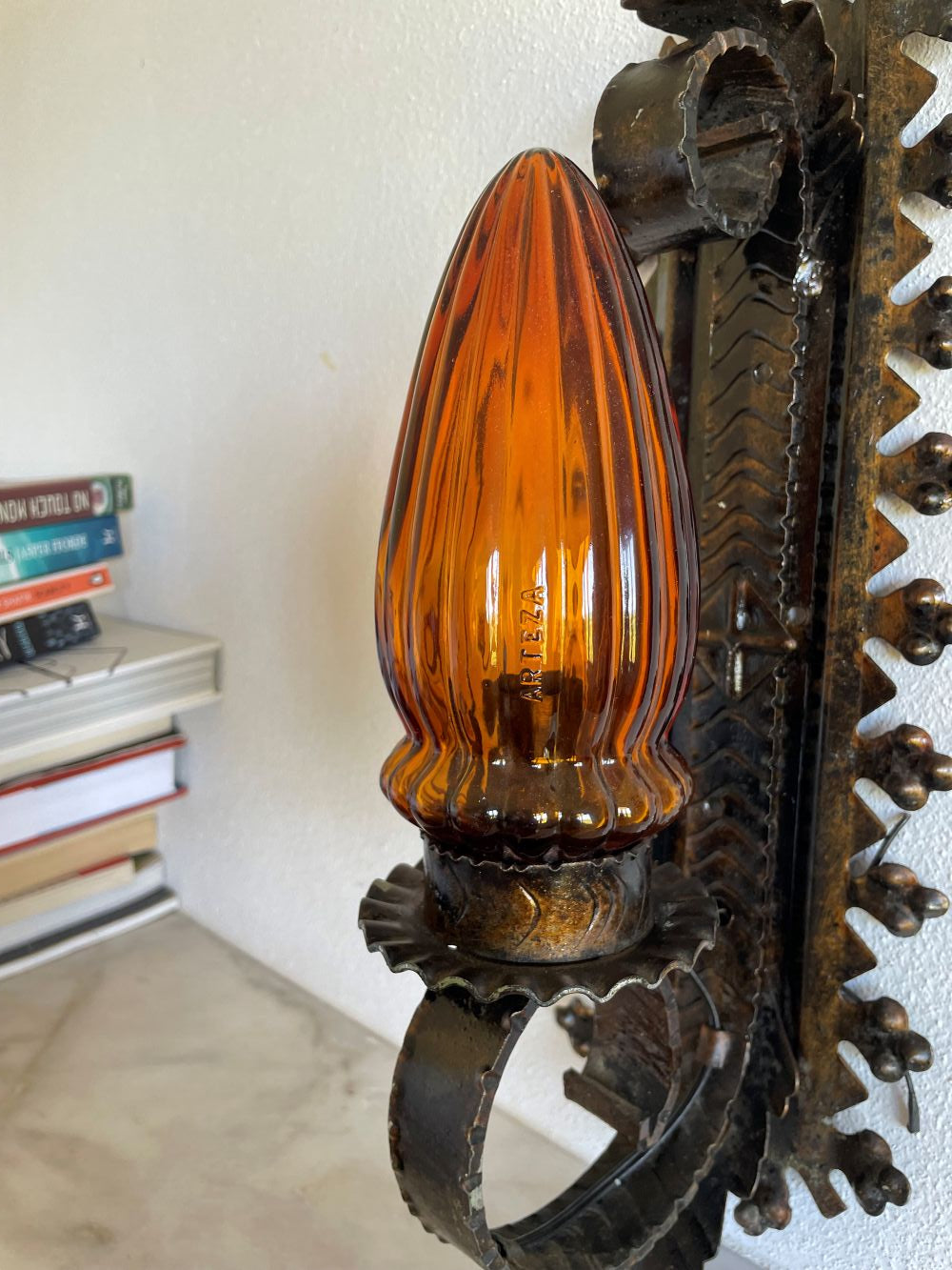 Gothic Wrought Iron Wall Sconce
