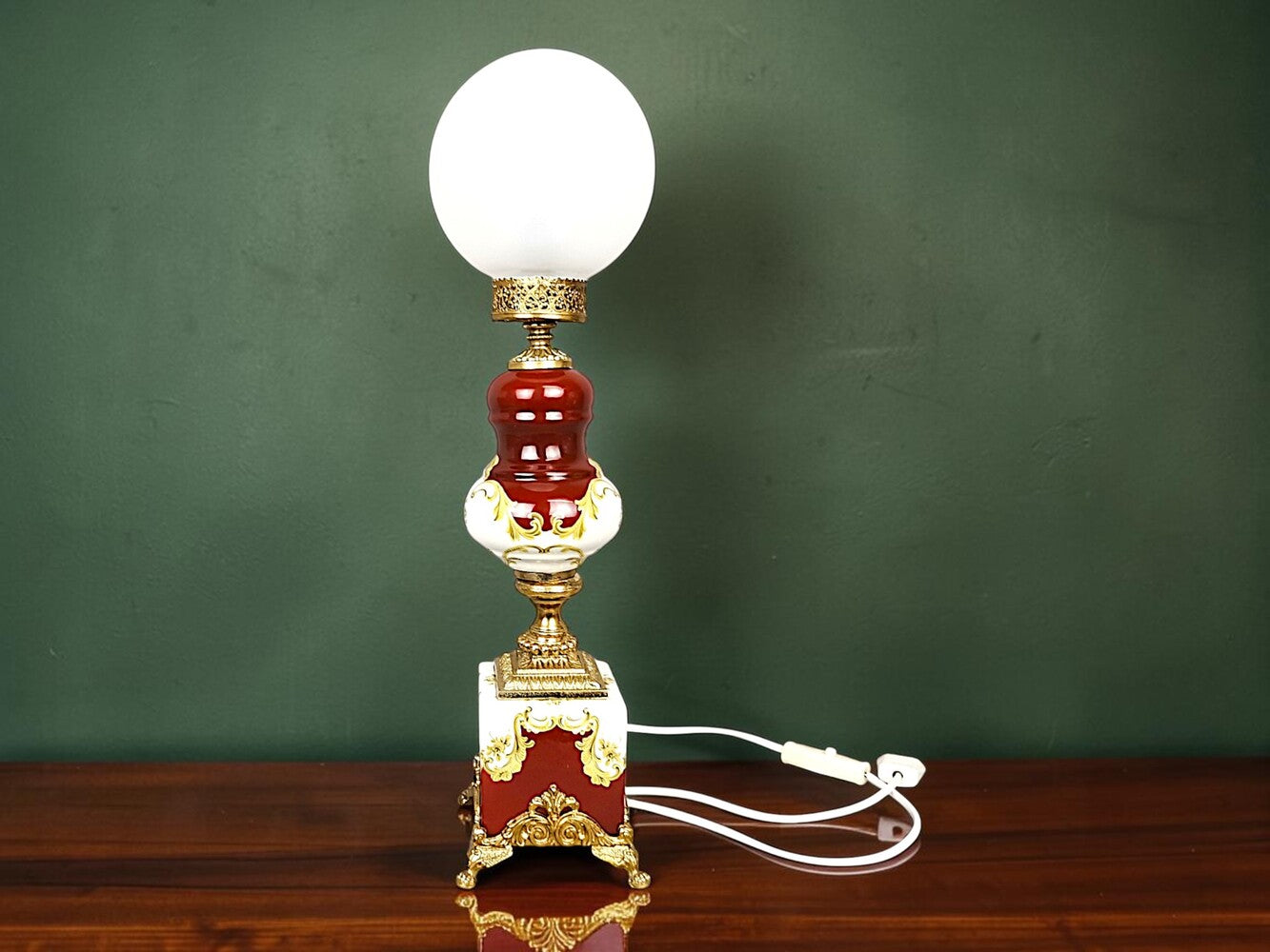Italian Ceramic Table Lamp