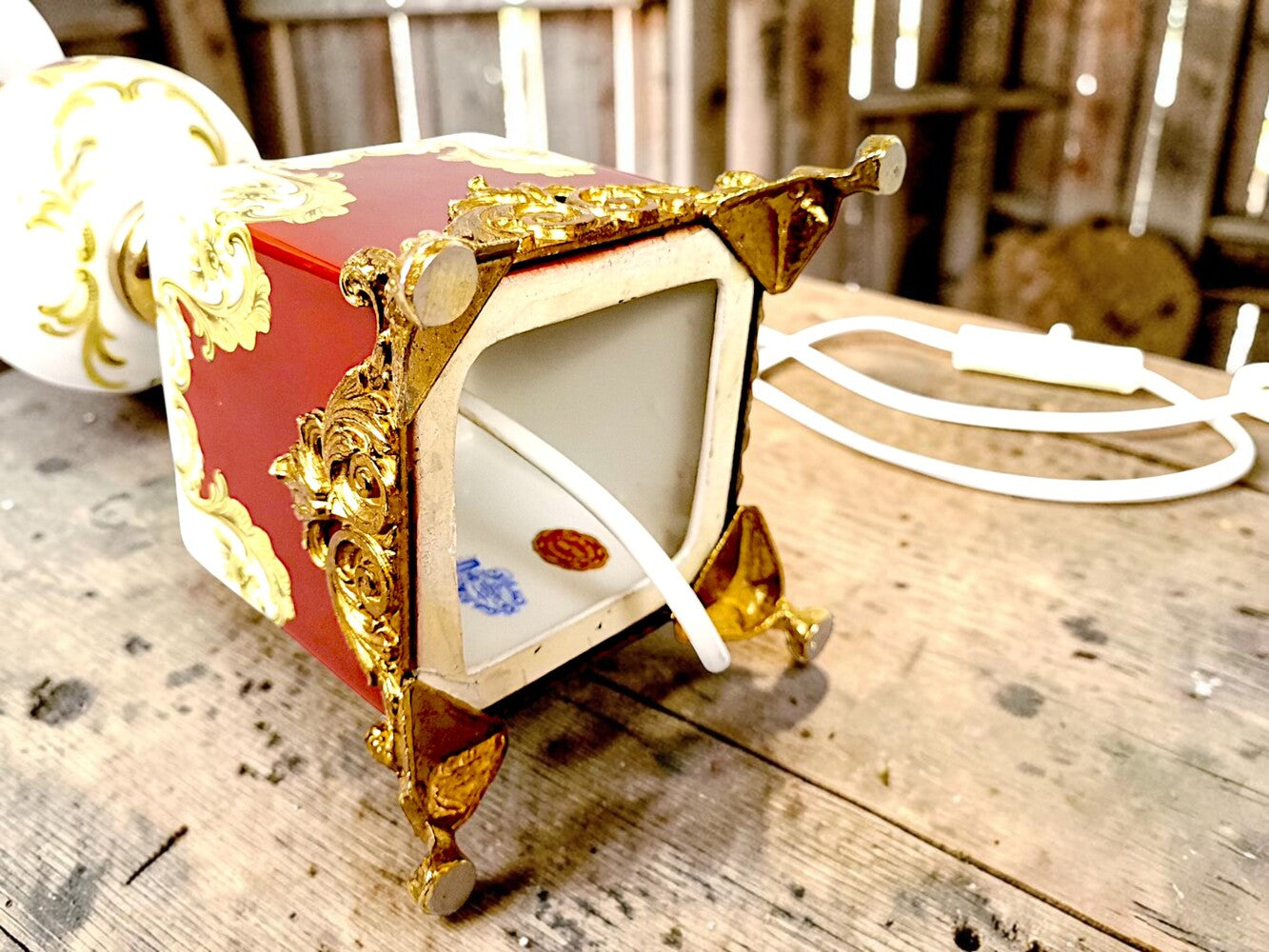 Italian Ceramic Table Lamp