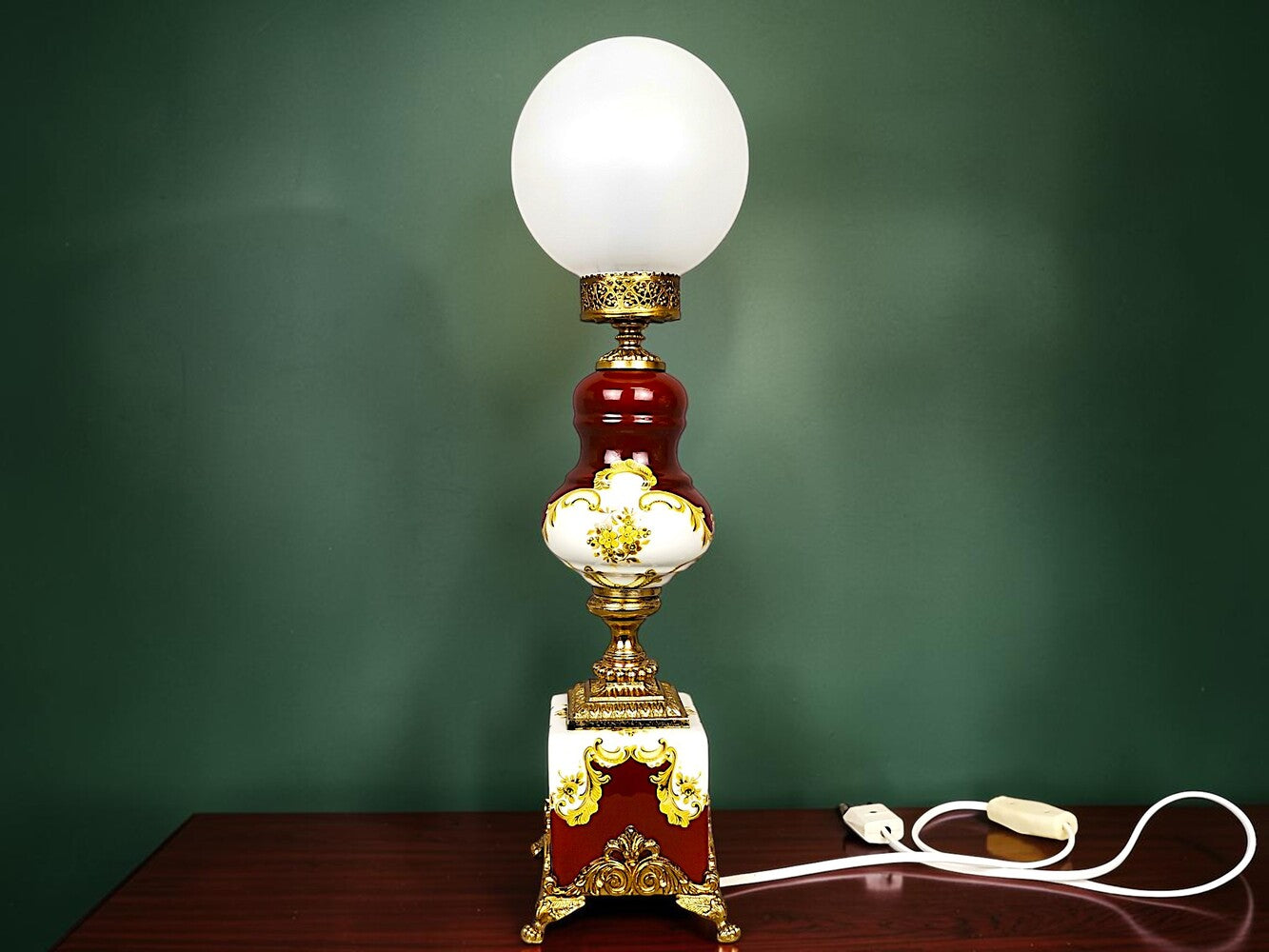 Italian Ceramic Table Lamp