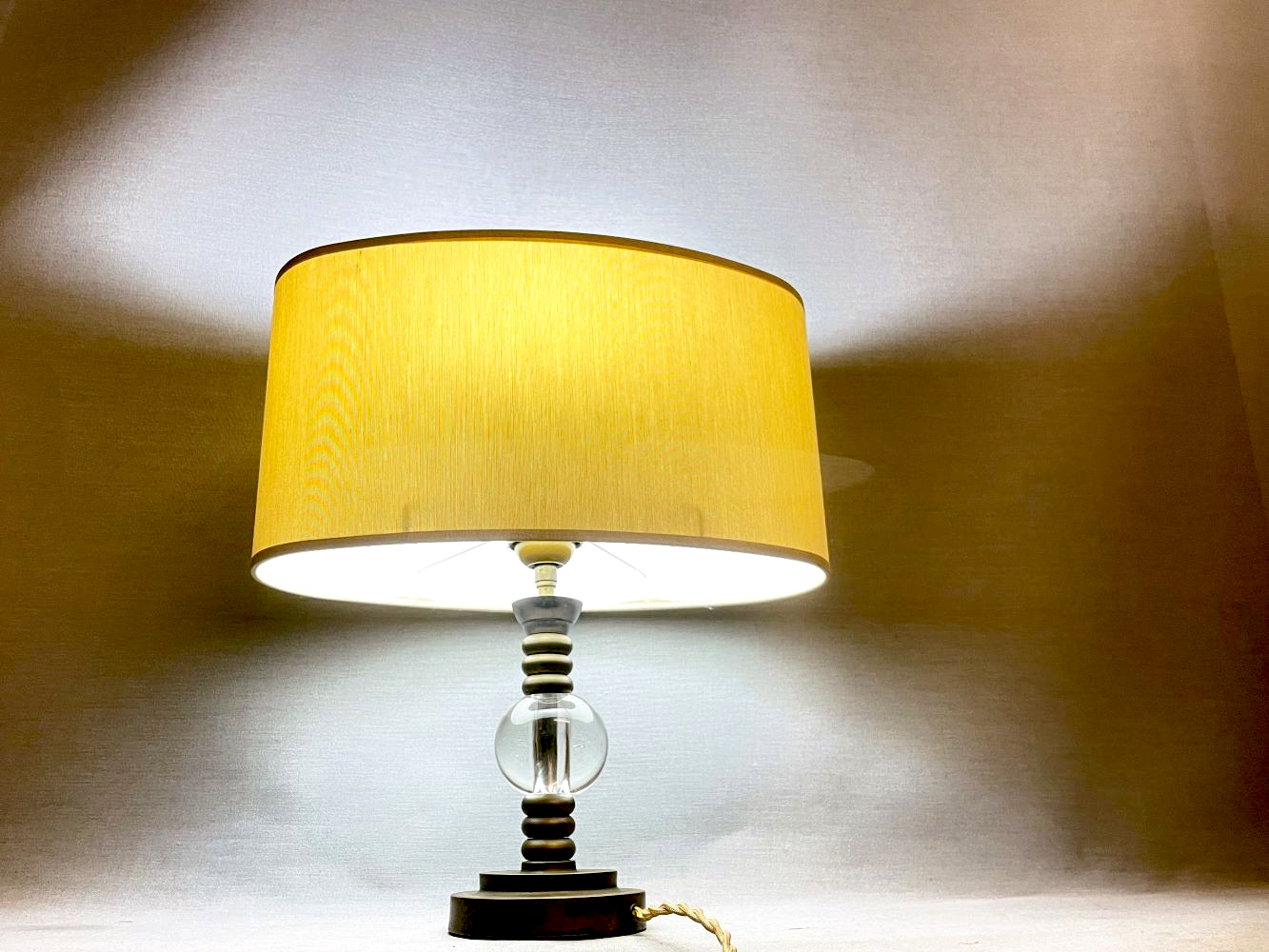 Hollywood Regency style Brass Lamp
