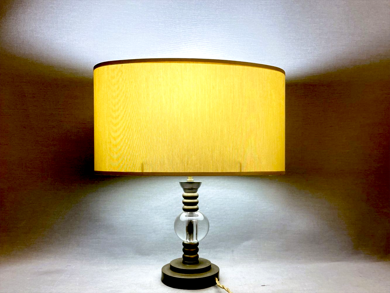 Hollywood Regency style Brass Lamp