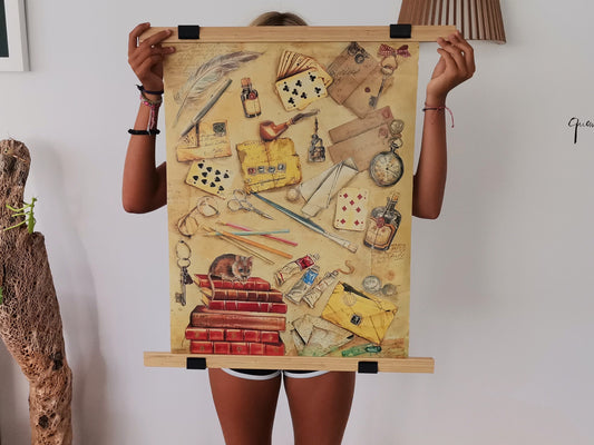 Vintage Australian wall art poster