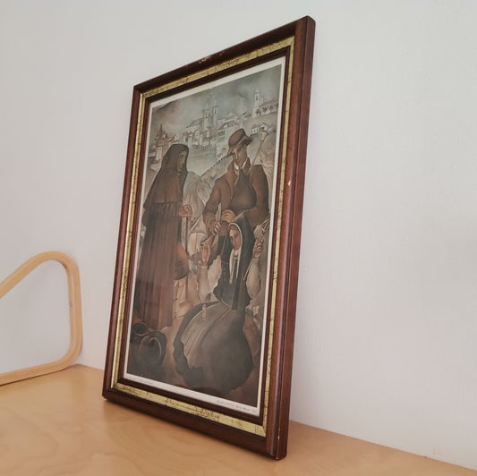 Portuguese Modernist  print Julio Santos