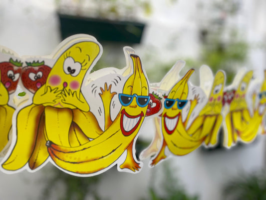 Party garland banana pack of 5