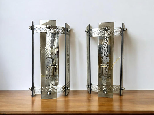 Pair wall sconces lights