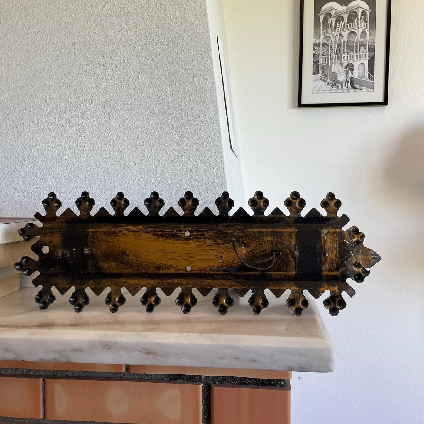 Gothic Wrought Iron Wall Sconce
