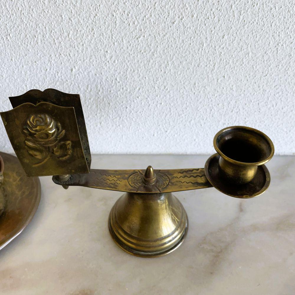 Candle holder and Miniature Bucket Set