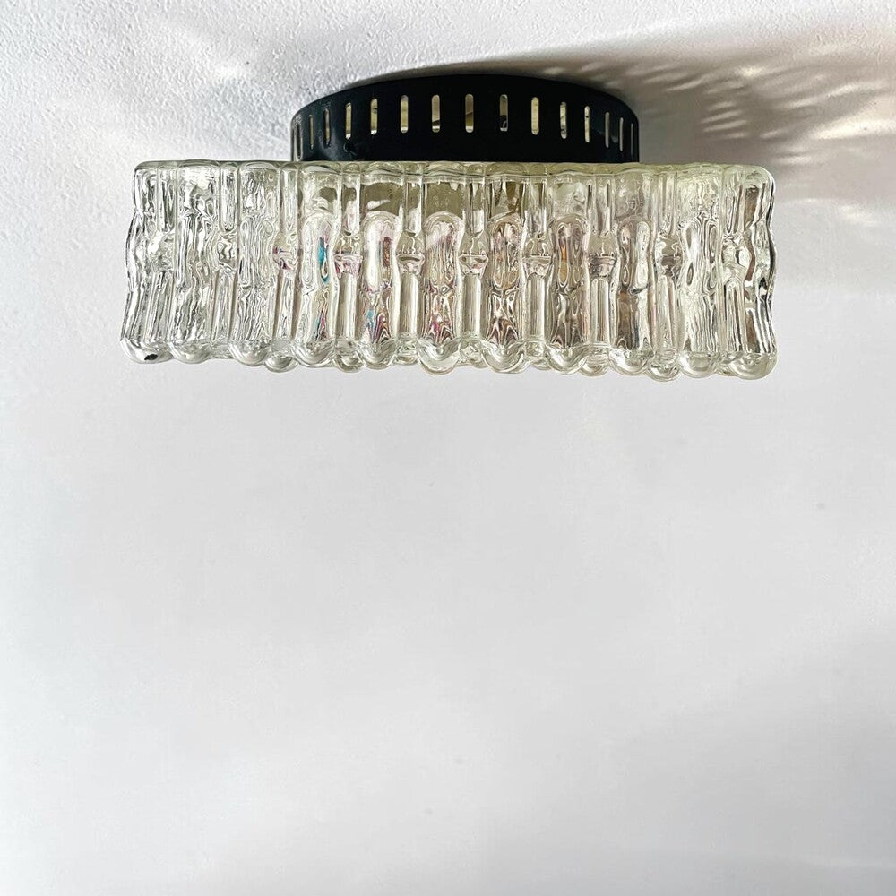 Large Glass Ceiling Light