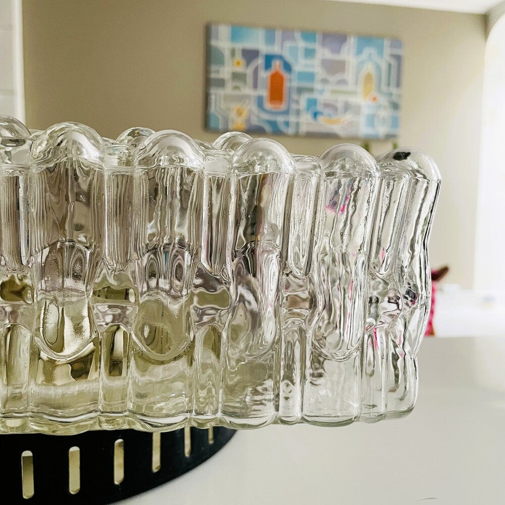 Large Glass Ceiling Light