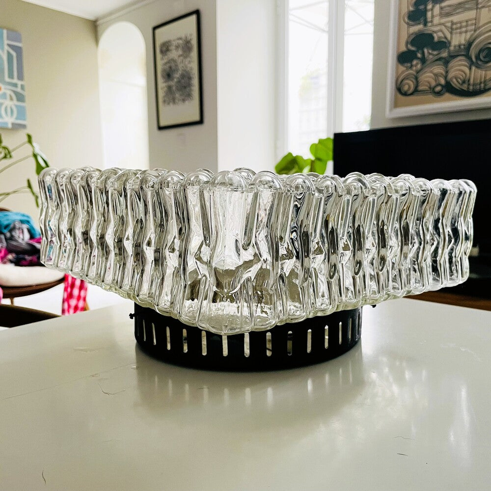 Large Glass Ceiling Light