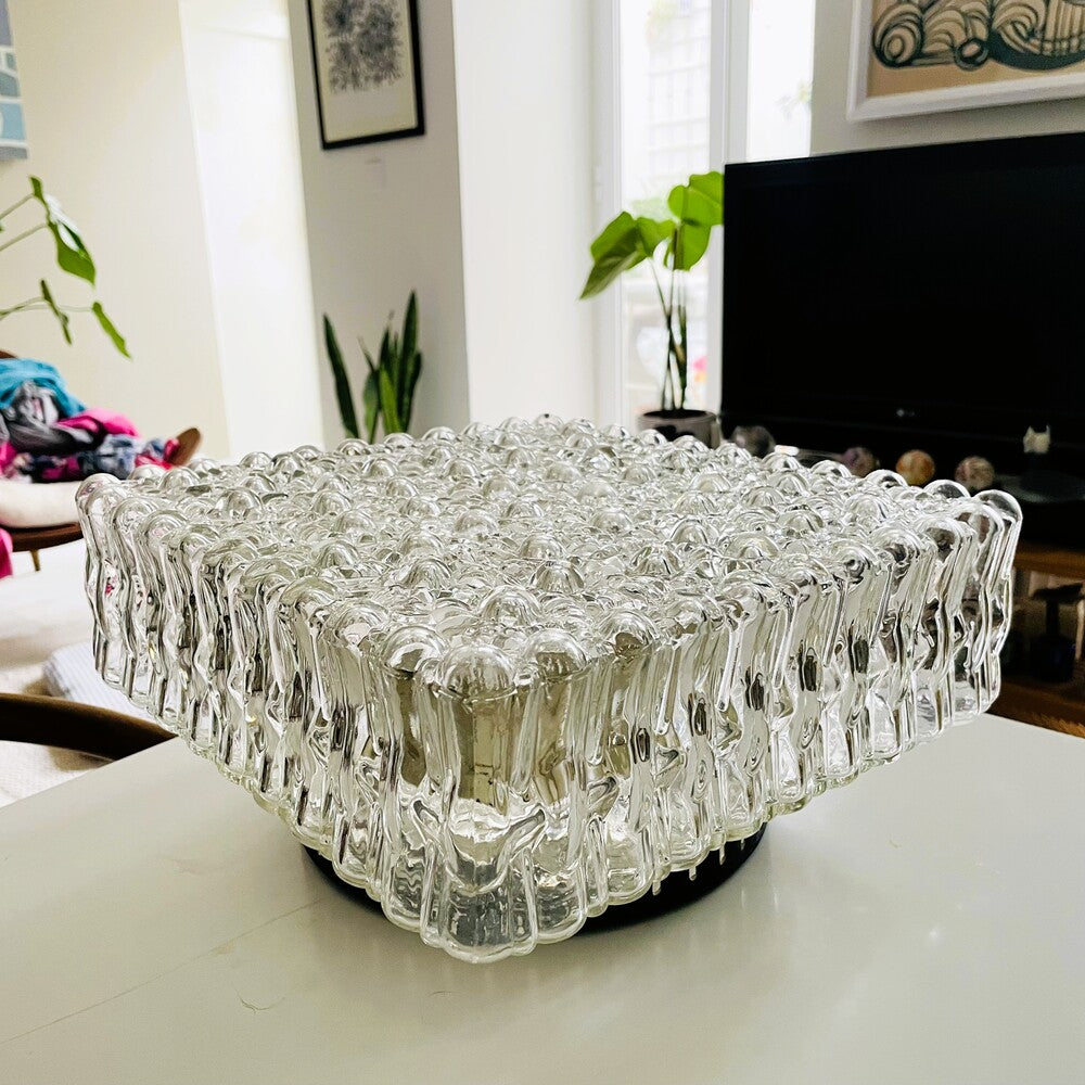 Large Glass Ceiling Light