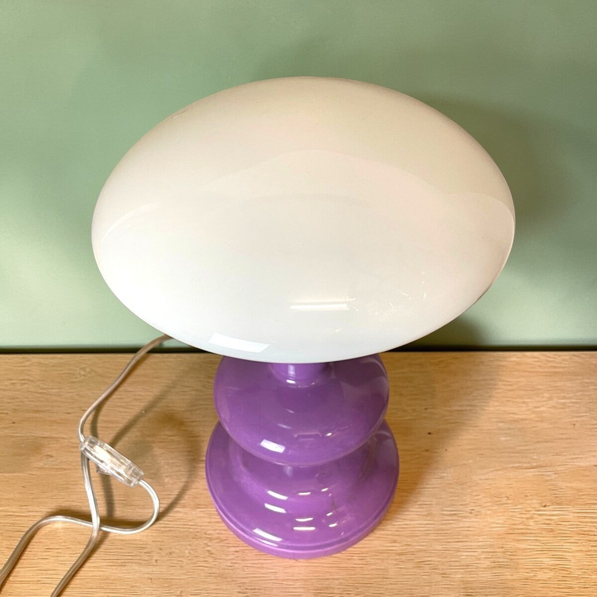 Mid-century Table Lamp with Sculptural Base