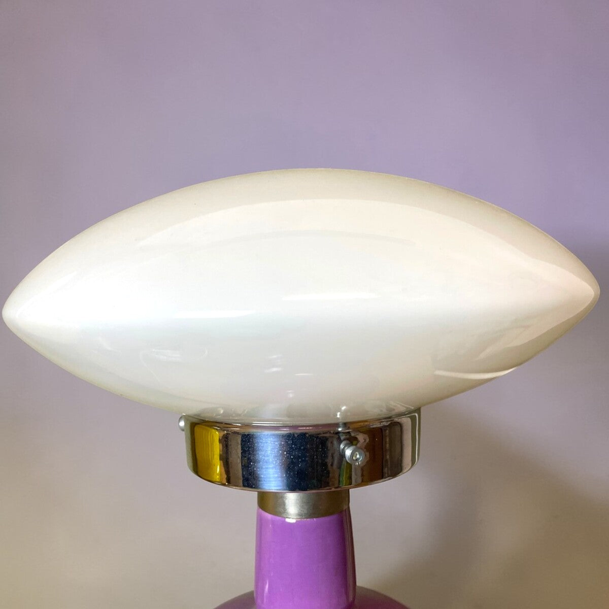 Mid-century Table Lamp with Sculptural Base