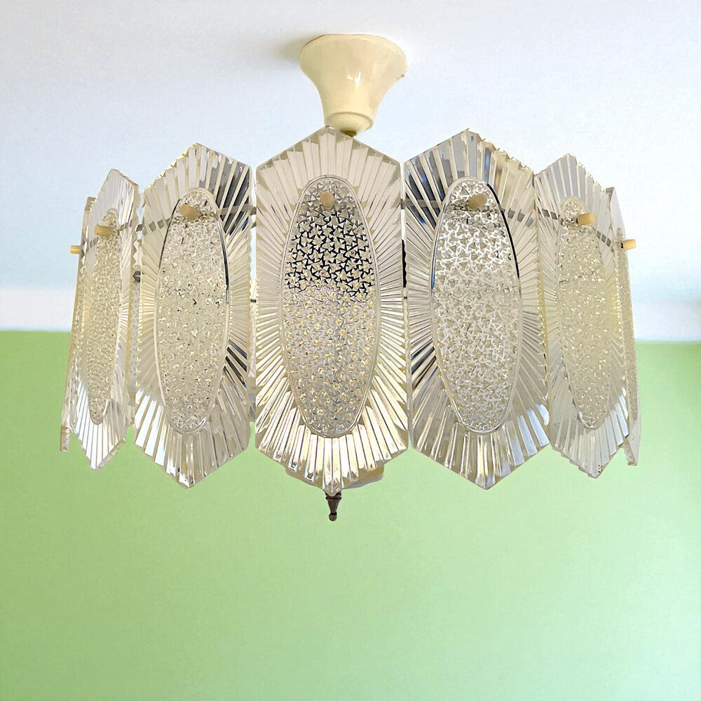 Mid Century Modern Chandelier 4 lights