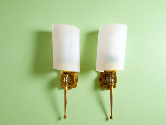 Pair of Mid-Century Modern sconces