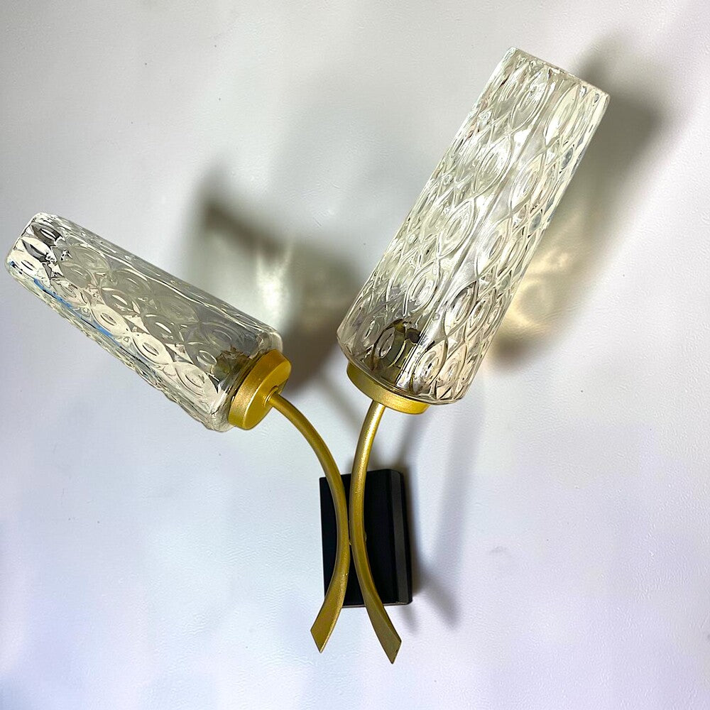 Mid Century Modern Double Sconce