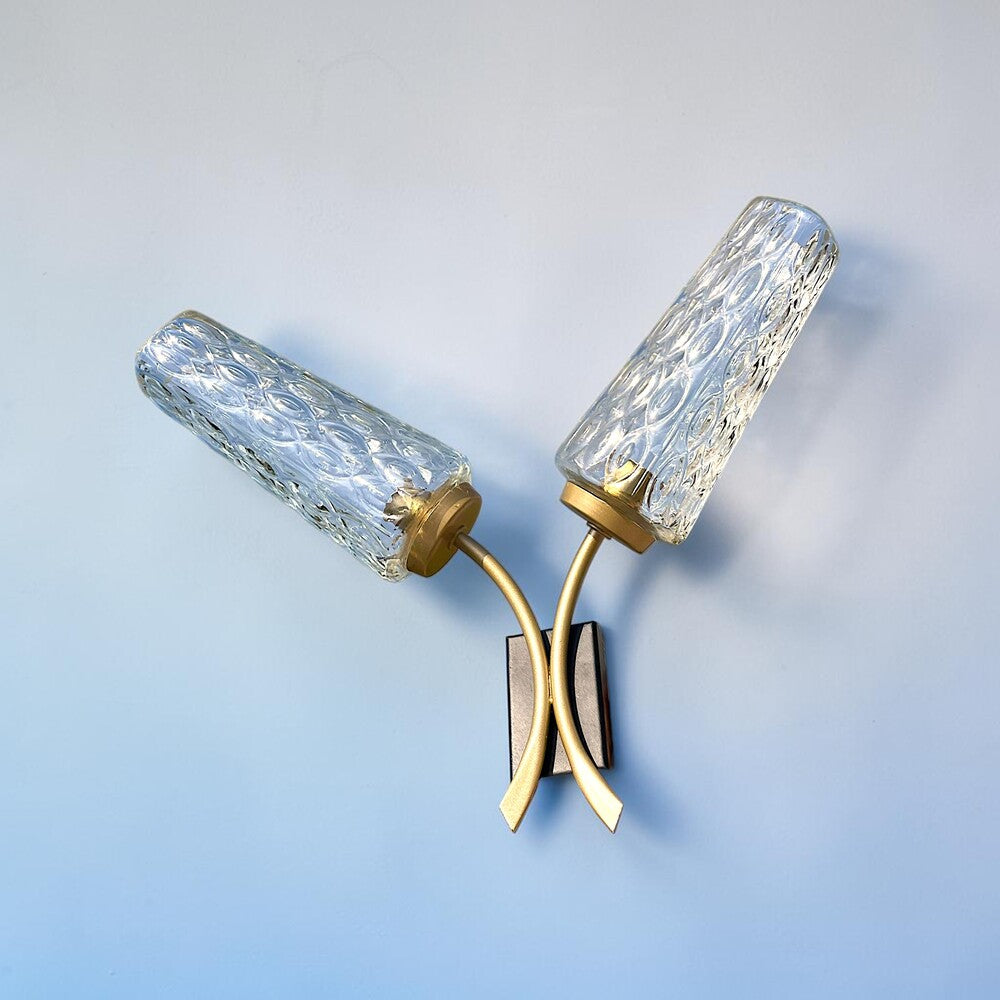 Mid Century Modern Double Sconce