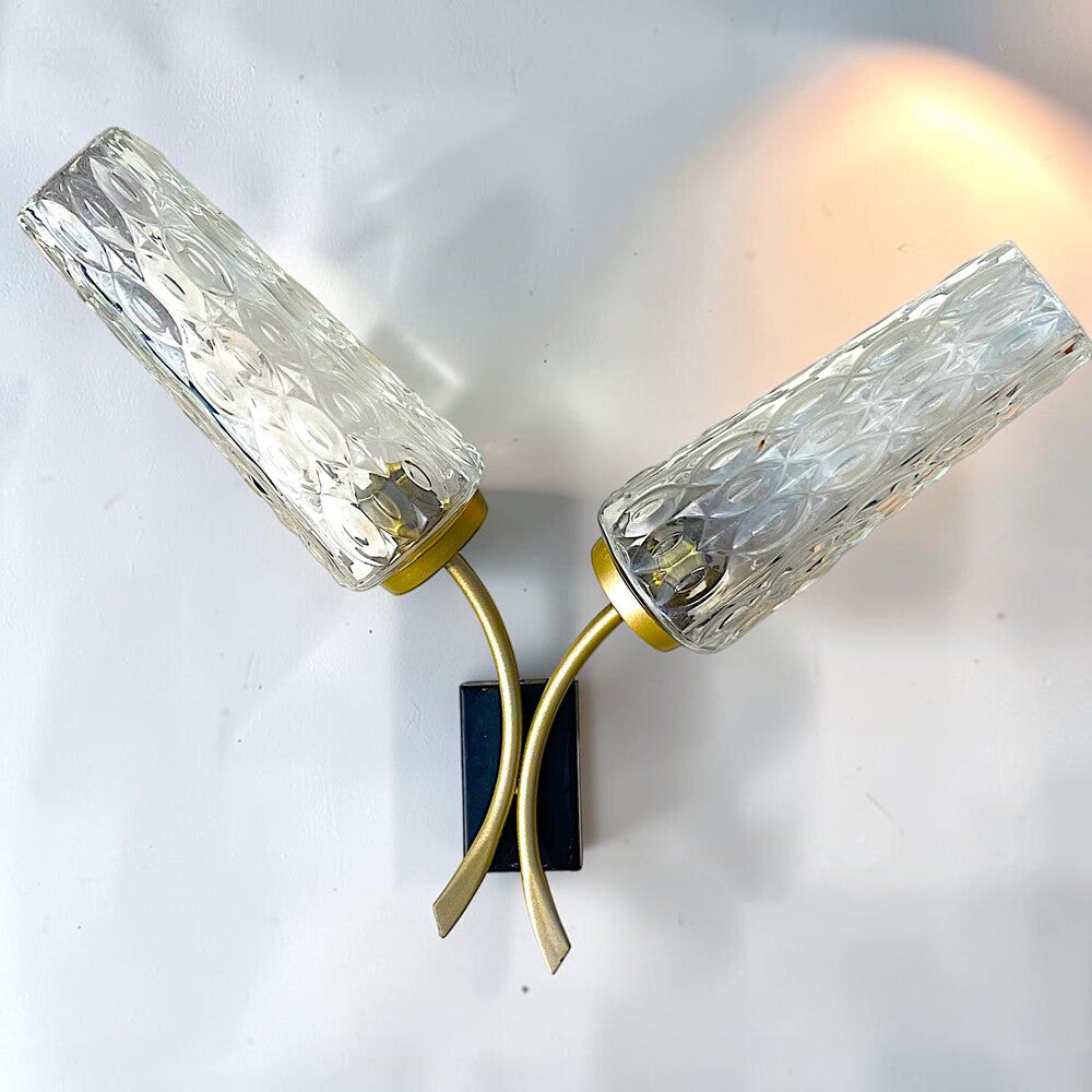 Mid Century Modern Double Sconce