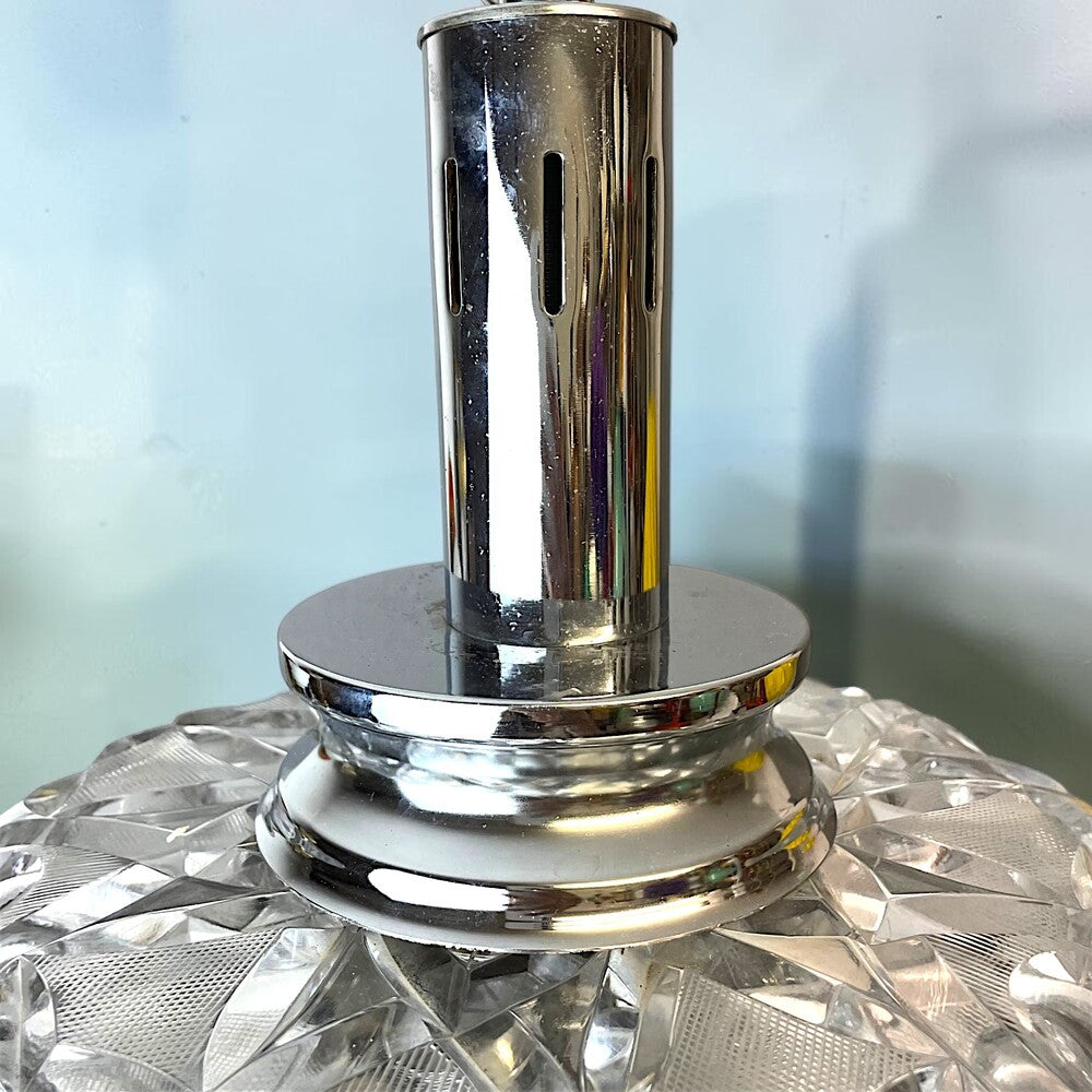 Mid Century Chrome Pendant