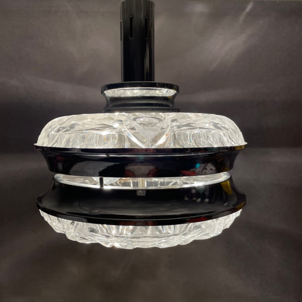Mid Century Chrome Pendant