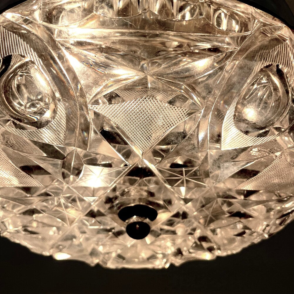 Mid Century Chrome Pendant