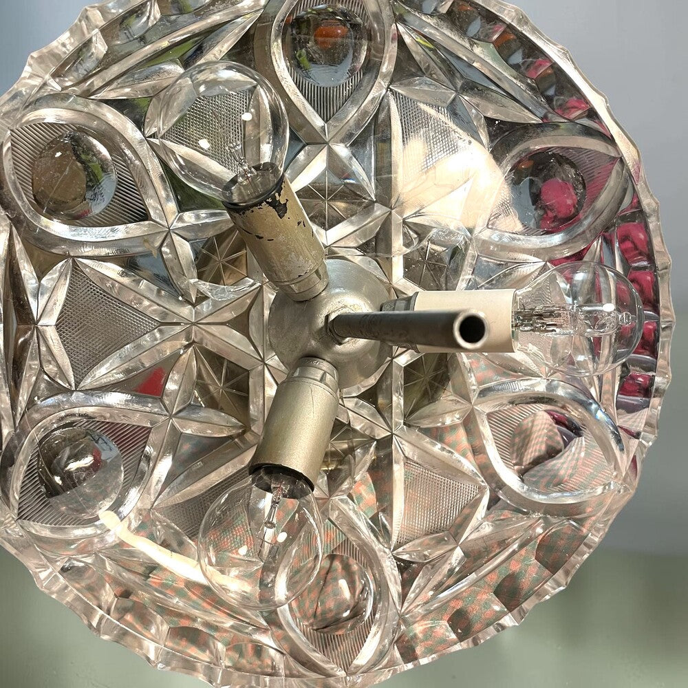 Mid Century Chrome Pendant