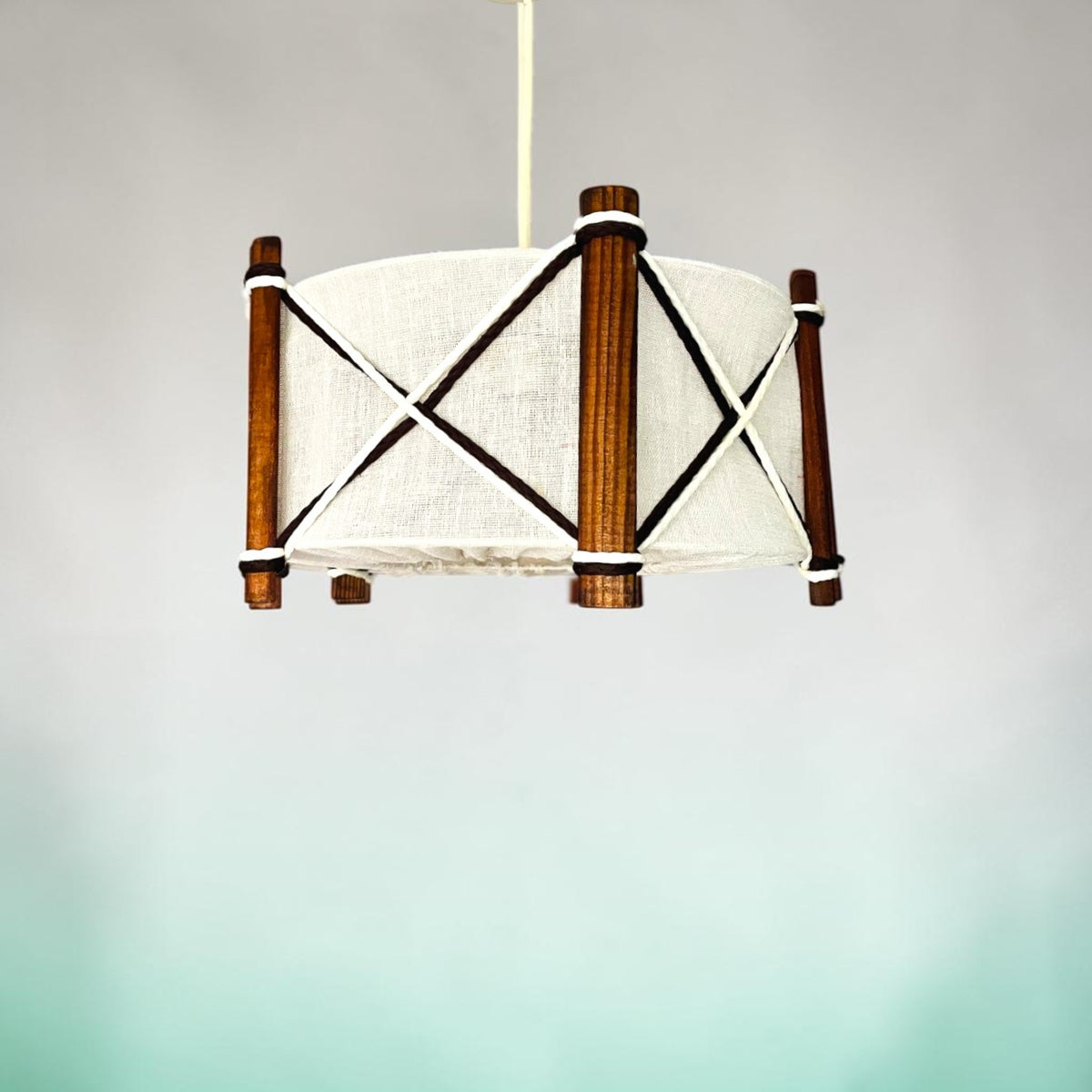 Japandi style wood  light