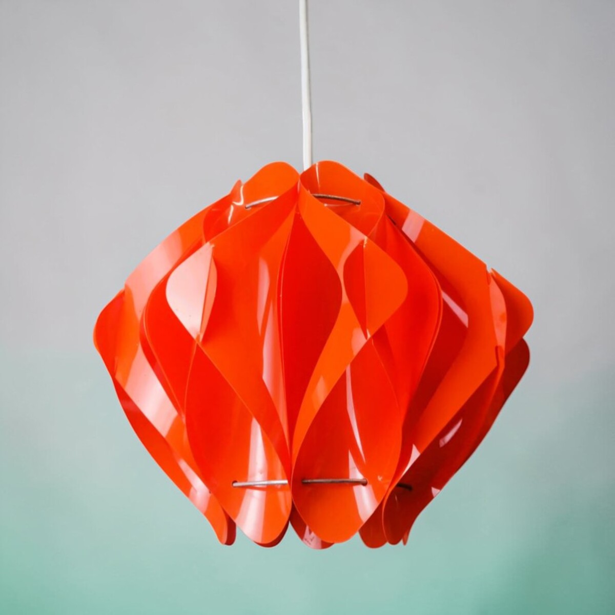 Mid Century Modern origami lamp