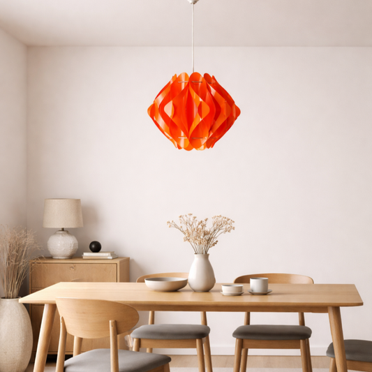 Mid Century Modern origami lamp