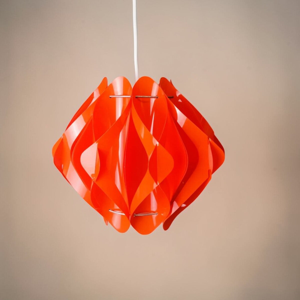 Mid Century Modern origami lamp