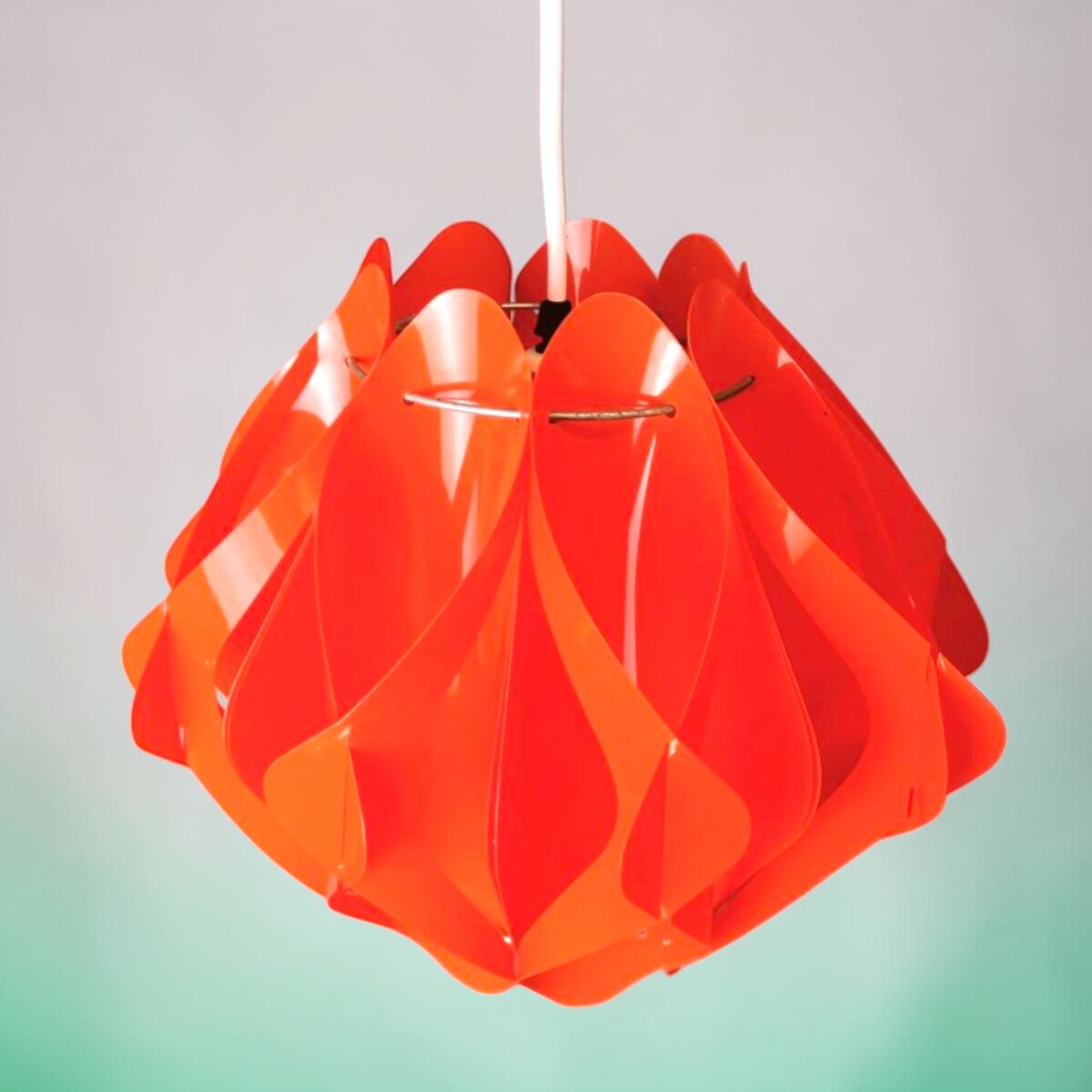 Mid Century Modern origami lamp