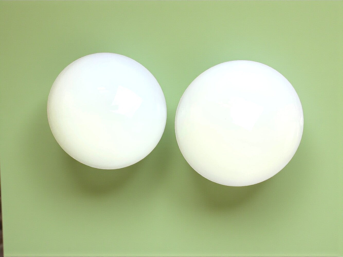 Pair minimalist flush mount lights
