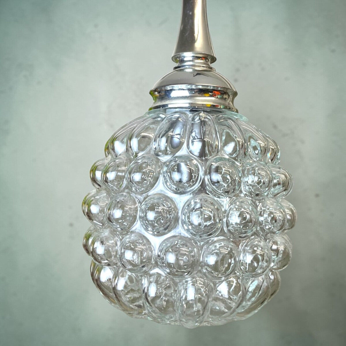 Modern Cascading Glass Chandelier