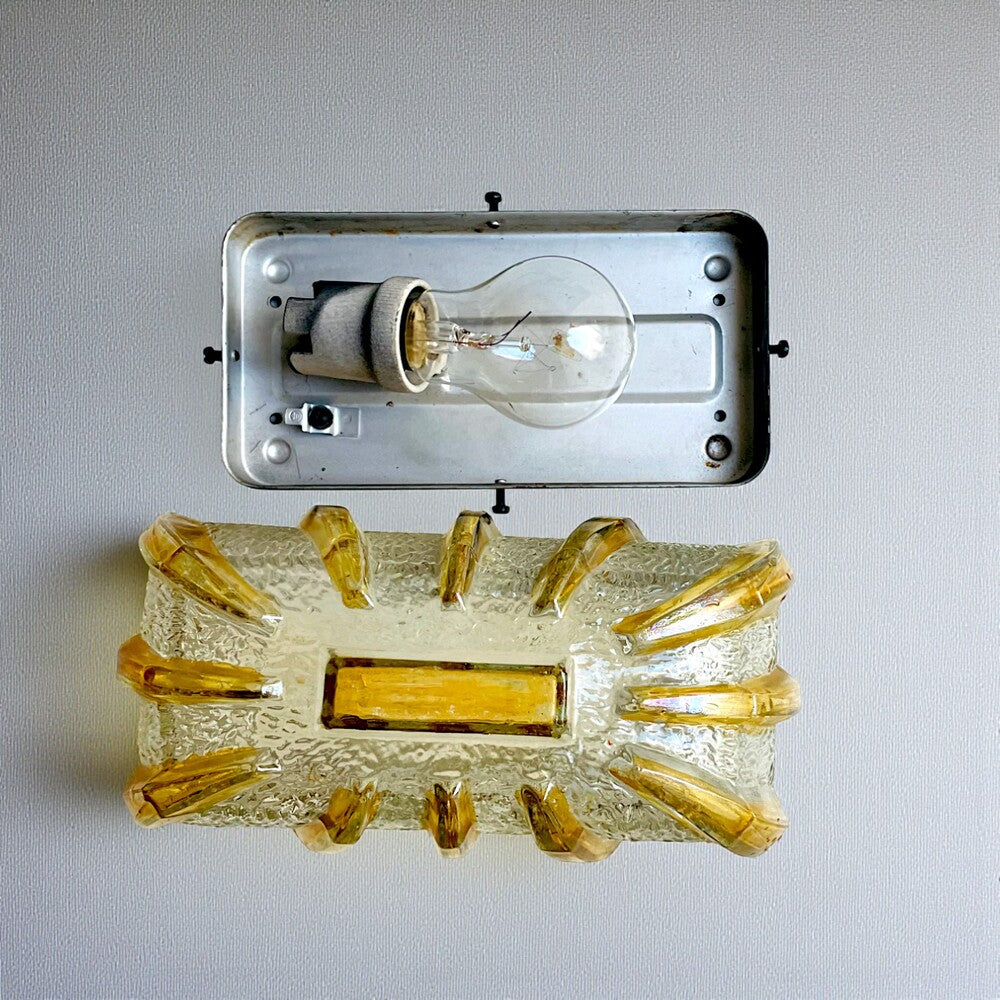 Murano Glass Flush Mount Light