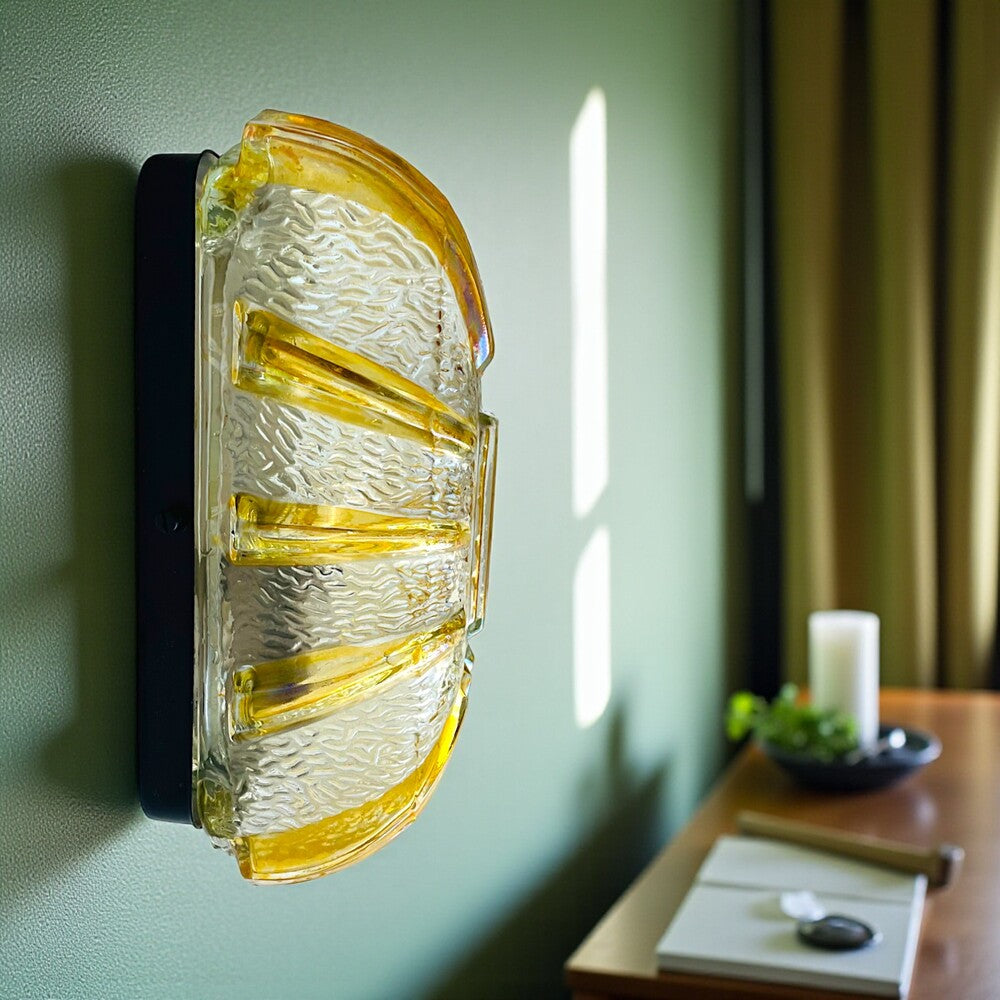 Murano Glass Flush Mount Light