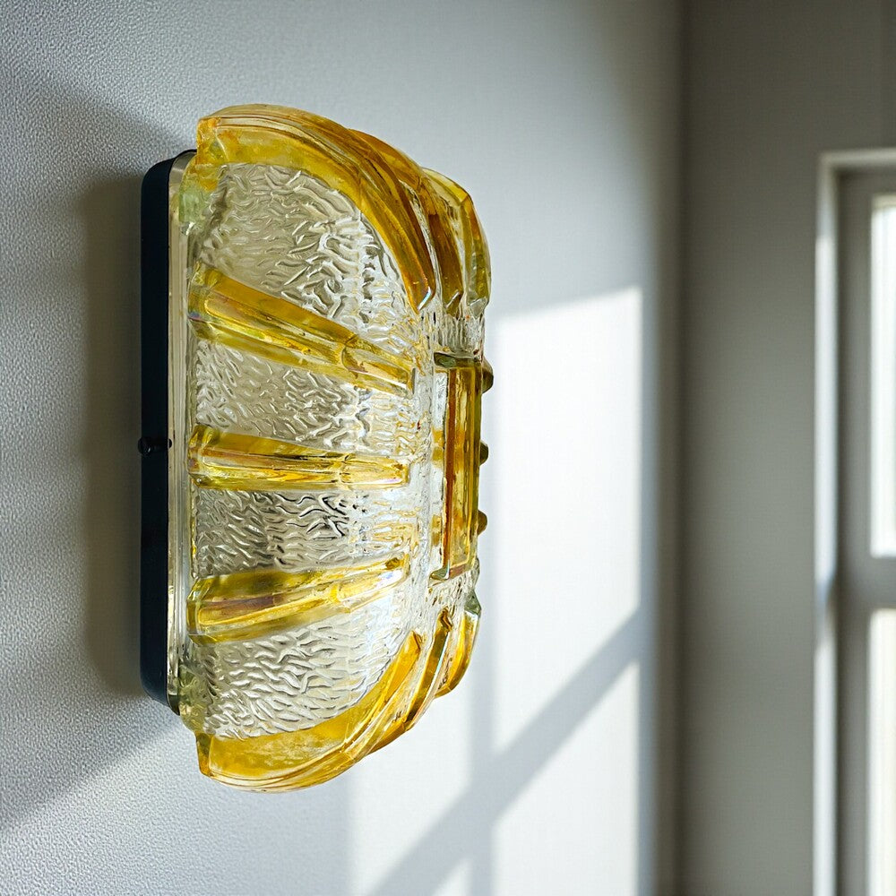 Murano Glass Flush Mount Light
