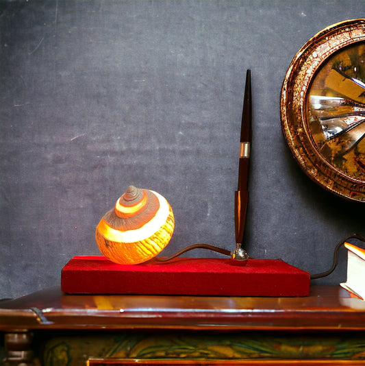 Nautical desk lamp pen set