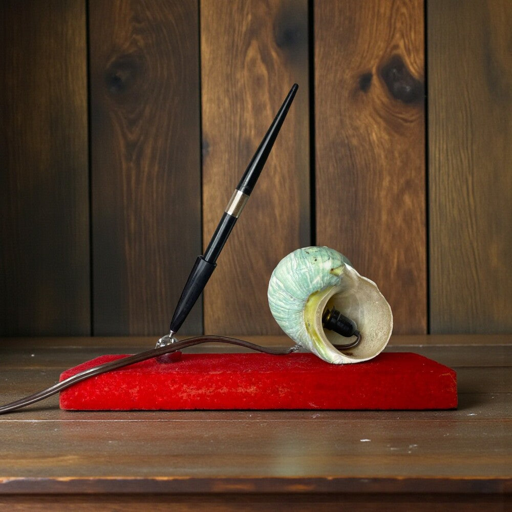 Nautical desk lamp pen set