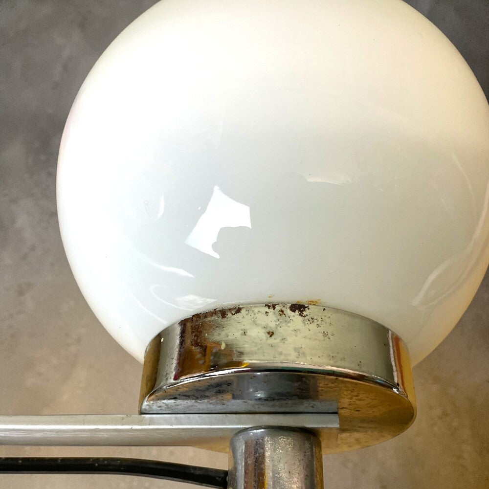 White Glass Wall Sconce