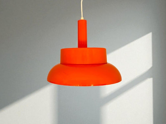 Mid Century Modern Orange Lamp