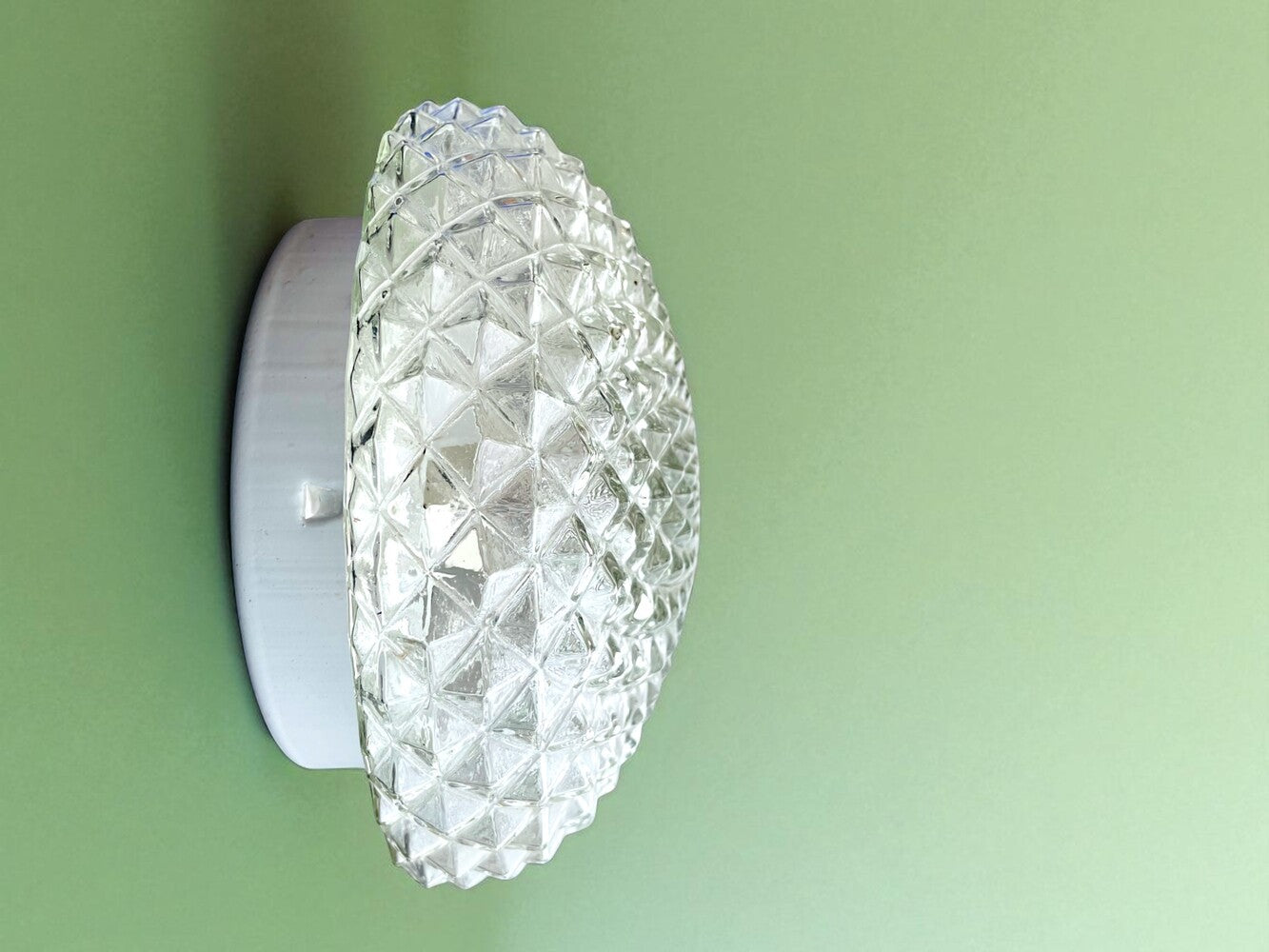 Pair of Flush Mount Wall Sconces