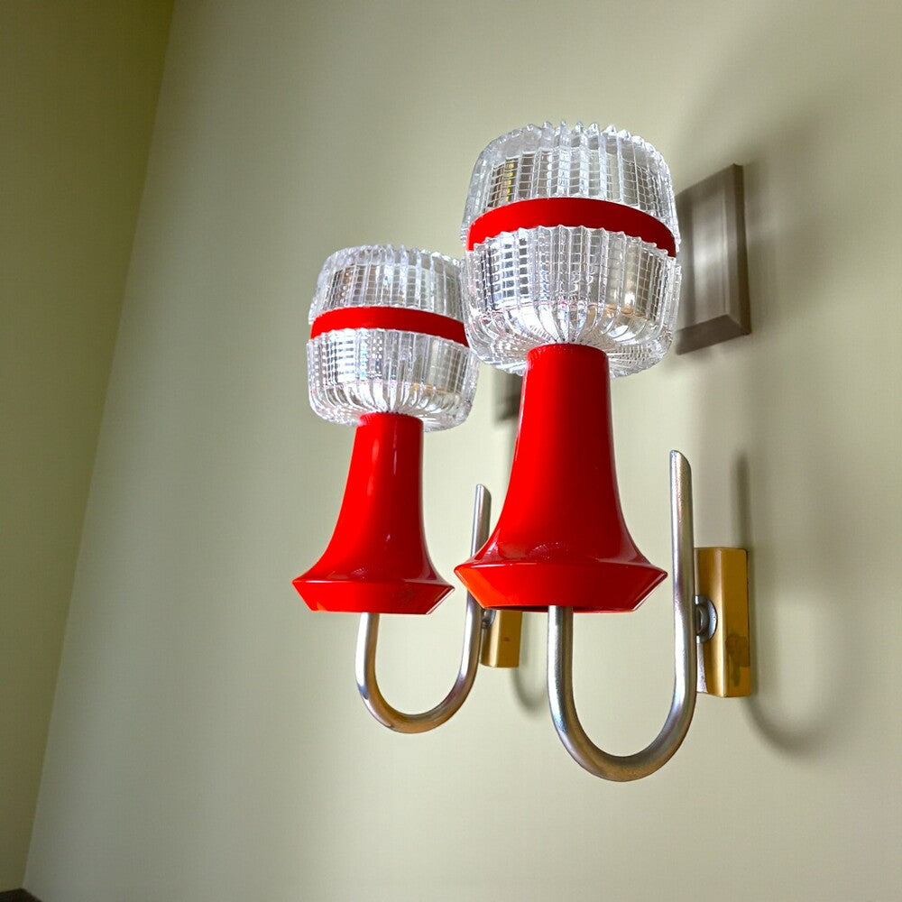 Pair of Mid Century Modern Sconces