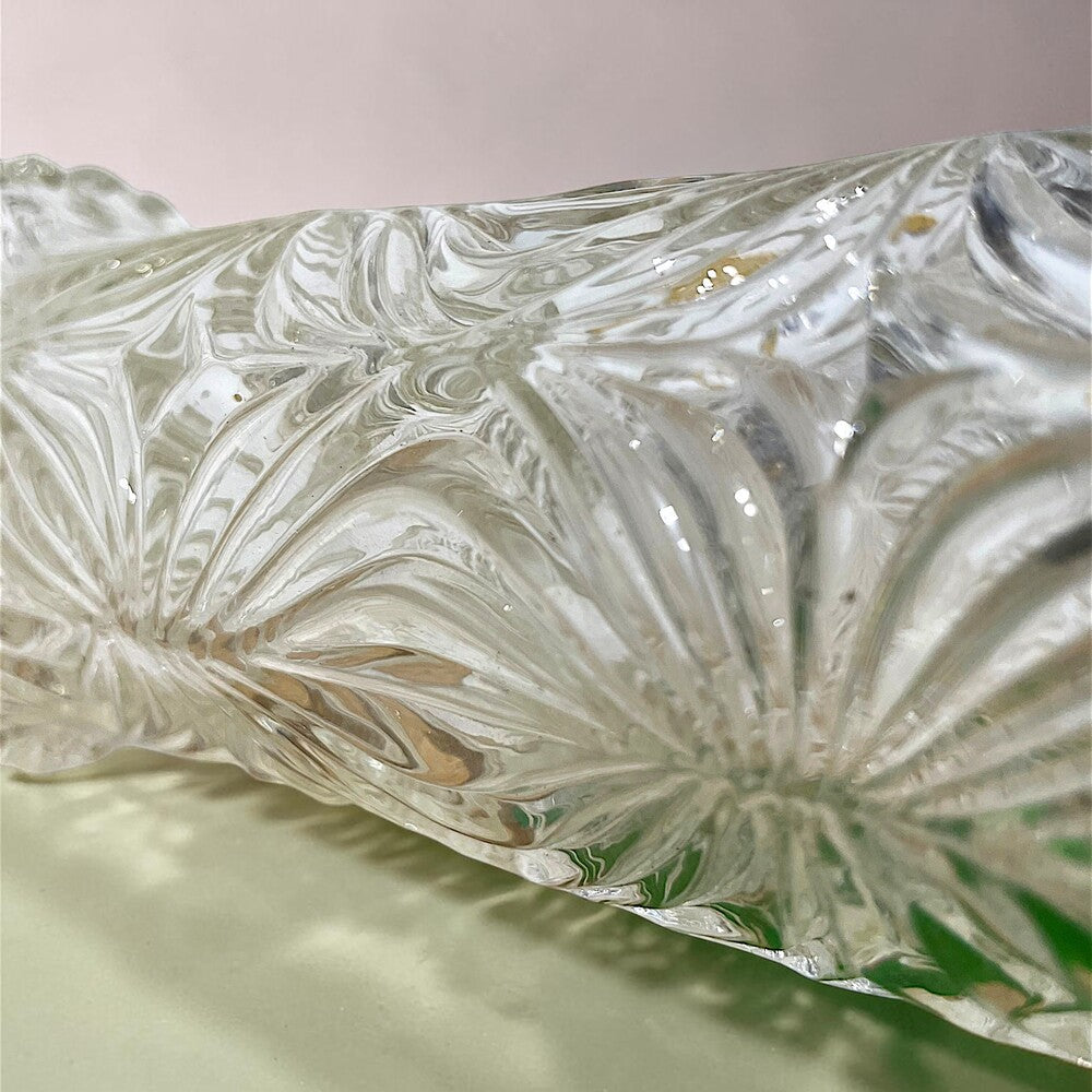Pair of Textured Glass Wall Sconces