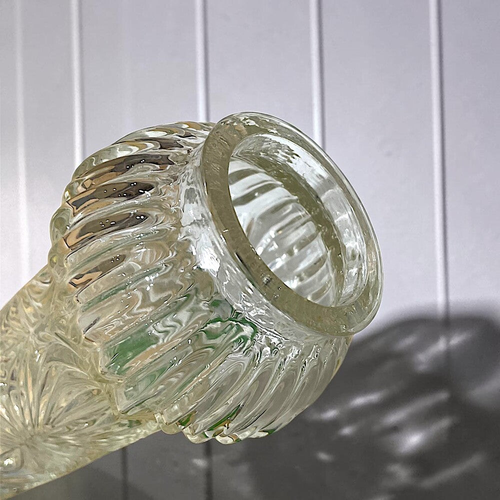 Pair of Textured Glass Wall Sconces