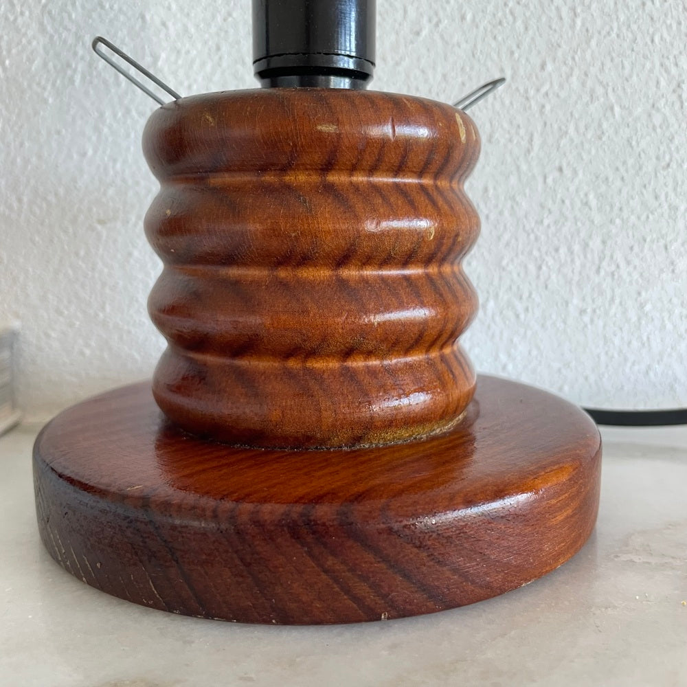 Pair of Wooden Table Lamps